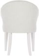Bernhardt Silhouette Eggshell/White Arm Chair-3