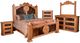 Horizon Home® Hill Country 5-Piece Brown King Bedroom Set-0