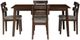 Powell® Daly 5-Piece Brown/Gray Dining Set-3