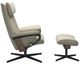 Stressless® by Ekornes® Customizable Paul Medium Cross Base Manual Recliner with Ottoman-2