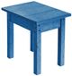 C R Plastic Generation Line Blue Small Rectangular Table-0