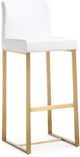 TOV Furniture Denmark White Gold Set Of 2 Steel Bar Stool-0