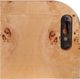 A & B Home Natural Brown 24" Burl Wood Floating Wall Shelf-3