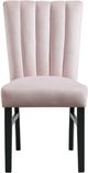 Elements International Bellini Pink Side Chair-3