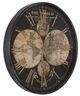 YHD Wealth of Wonder Black/Brown Wall Clock-2