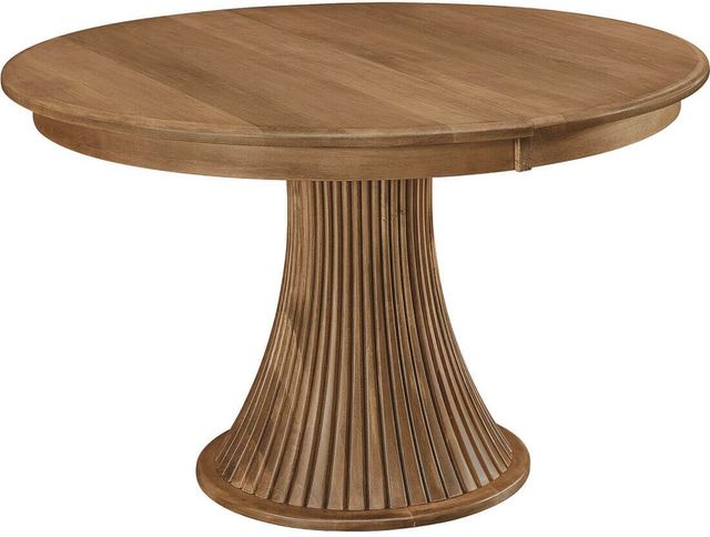 Archbold Furniture Customizable Fluted Pedestal Table-0