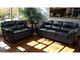 Minhas 1601 Sofa in Gell Black Leather-2