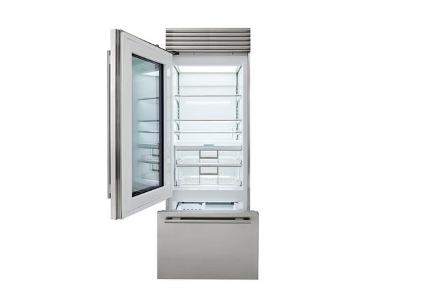 Sub-Zero® Classic Series 30" 17 Cu. Ft. Stainless Steel Built-In Bottom Freezer Refrigerator-3