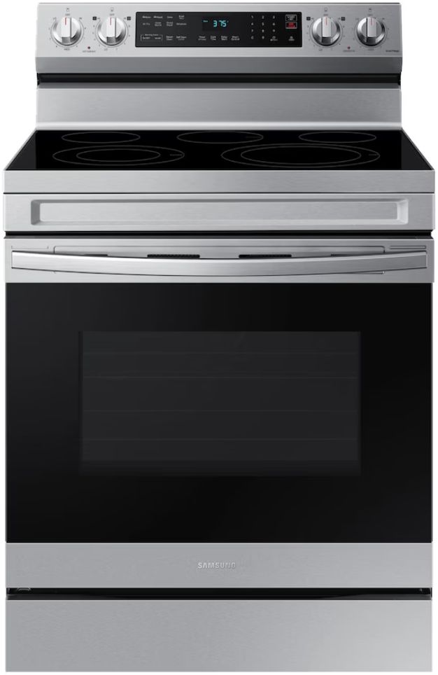 Samsung 30" Fingerprint Resistant Stainless Steel Freestanding Electric Range-0