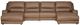 Signature Design by Ashley® DeepWakes 4-Piece Caramel Power Reclining U-Shape Sectional and Chaise-0