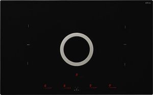 Elica NikolaTesla Invert 36" Black Downdraft Induction Cooktop Front view of the Elica NikolaTesla Invert 36" Black Downdraft Induction Cooktop