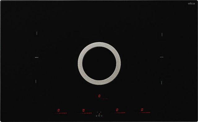Elica NikolaTesla Invert 36" Black Downdraft Induction Cooktop-0