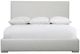 Bernhardt Solaria Weathered Bone/White Queen Panel Bed-1