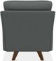 La-Z-Boy® Reegan Gray High Leg Swivel Chair-3