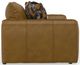 iAmerica Caramel Camilla Leather Loveseat-3