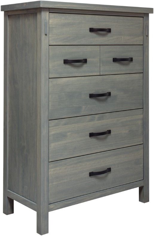 Mako Wood Furniture Jetty Gray Chest-0