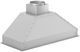 ZLINE 40" Stainless Steel Wall Mount Insert Range Hood-1