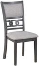 New Classic® Home Furnishings Gia 5-Piece Gray Dining Table Set -3