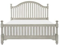 Mazin Furniture Mossbrook Light Gray Queen Bed-0