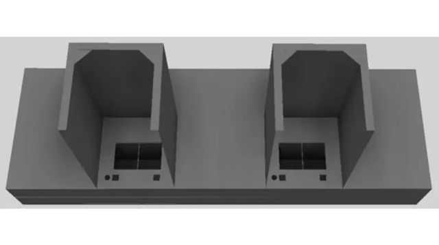 Vent-A-Hood® 66" Gunsmoke Contemporary Wall Mounted Range Hood-2