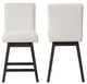 New Classic® Home Furnishings High Line 5-Piece Walnut/White Counter Dining Set-3