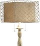 Crestview Collection Holcomb Beige Floor Lamp-2
