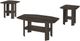 Monarch Specialties Inc. 3 Piece Oak Table Set-0