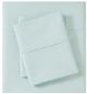 Olliix by Madison Park Aqua Full Peached Percale Cotton Sheet Set-0