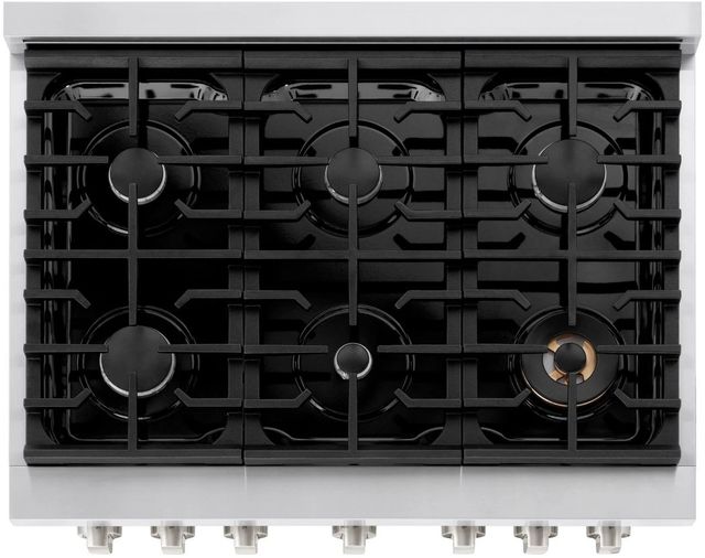 ZLINE Paramount Series 36" Stainless Steel Pro Style Gas Range-2