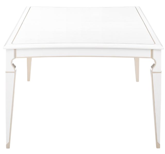 Michael Amini® La Marisia Creamy Pearl Rectangular Dining Table-3