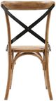 Forty West Brody Medium Brown X-Back Side Chair-4
