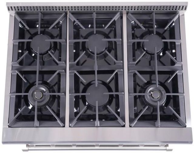 Thor Kitchen® 48" Stainless Steel Pro Style Gas Range-3