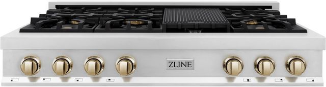ZLINE Autograph Edition 48" Stainless Steel Gas Rangetop