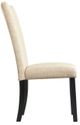 Elements International Felicia Linen Upholstery Side Chair-2