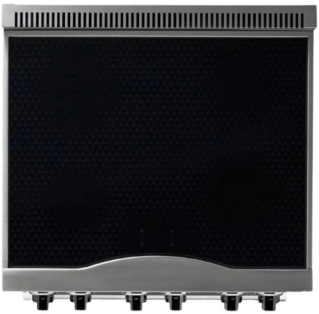 Viking® 3 Series 30" Damascus Gray Pro Style Induction Range-1