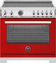 Bertazzoni Professional Series 36" Rosso Glossy Pro Style Induction Range-0