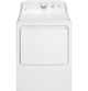 GE® Front Load Gas Dryer-White-0