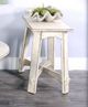 Sunny Designs™ Marina White Sand Chair Side Table-3
