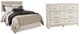 Signature Design by Ashley® Bellaby 2-Piece Whitewash Queen Panel Headboard Bed Set-0