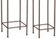 A & B Home Shelburne 2-Piece Copper/Gray Plant Stand Set-1
