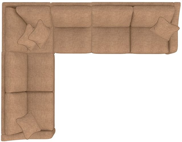 La-Z-Boy® Charlie Dusty Rose Sectional with Custom Layout Options-4