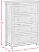 Elements International Trey Grey Wire Brushed Chest-2