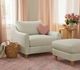 Parker House® Vogue Farlo Chalk Accent Chair-1