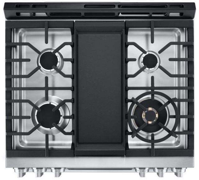 LG Studio 30" Stainless Steel Slide In Natural Gas Range -4
