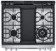 LG Studio 30" Stainless Steel Slide In Natural Gas Range -3