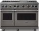 Viking® 7 Series 48" Damascus Gray Pro Style Natural Gas Range with 12" Reversible Griddle-0