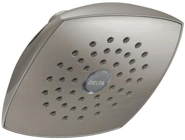Delta Universal Showering Stainless Single-Setting Raincan Shower Head-0