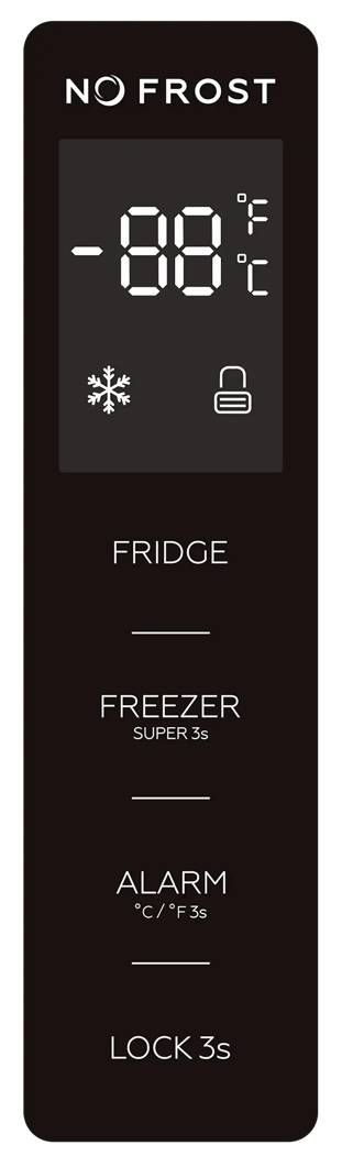 Element® 33" 21.2 Cu. Ft. Stainless Steel Upright Freezer-3