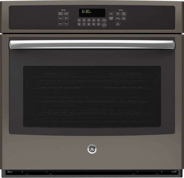 GE® 30" Built In Single Convection Wall Oven-Slate-0