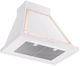 Ilve® Nostalgie II Noblesse 30" White Wall Mounted Range Hood with Copper Trim-1